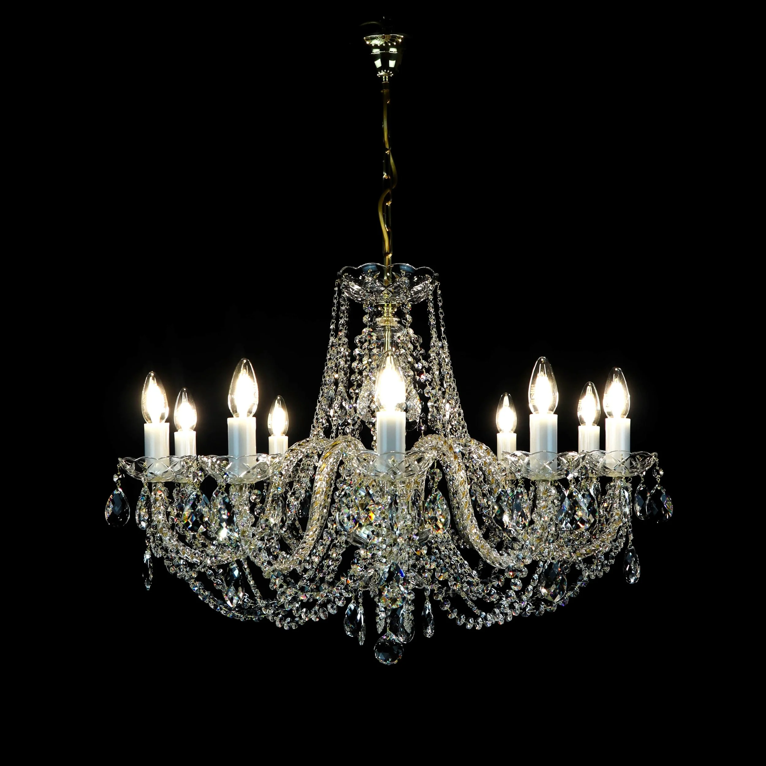 Brillante crystal chandelier — WRANOVSKY - Bohemian Crystal